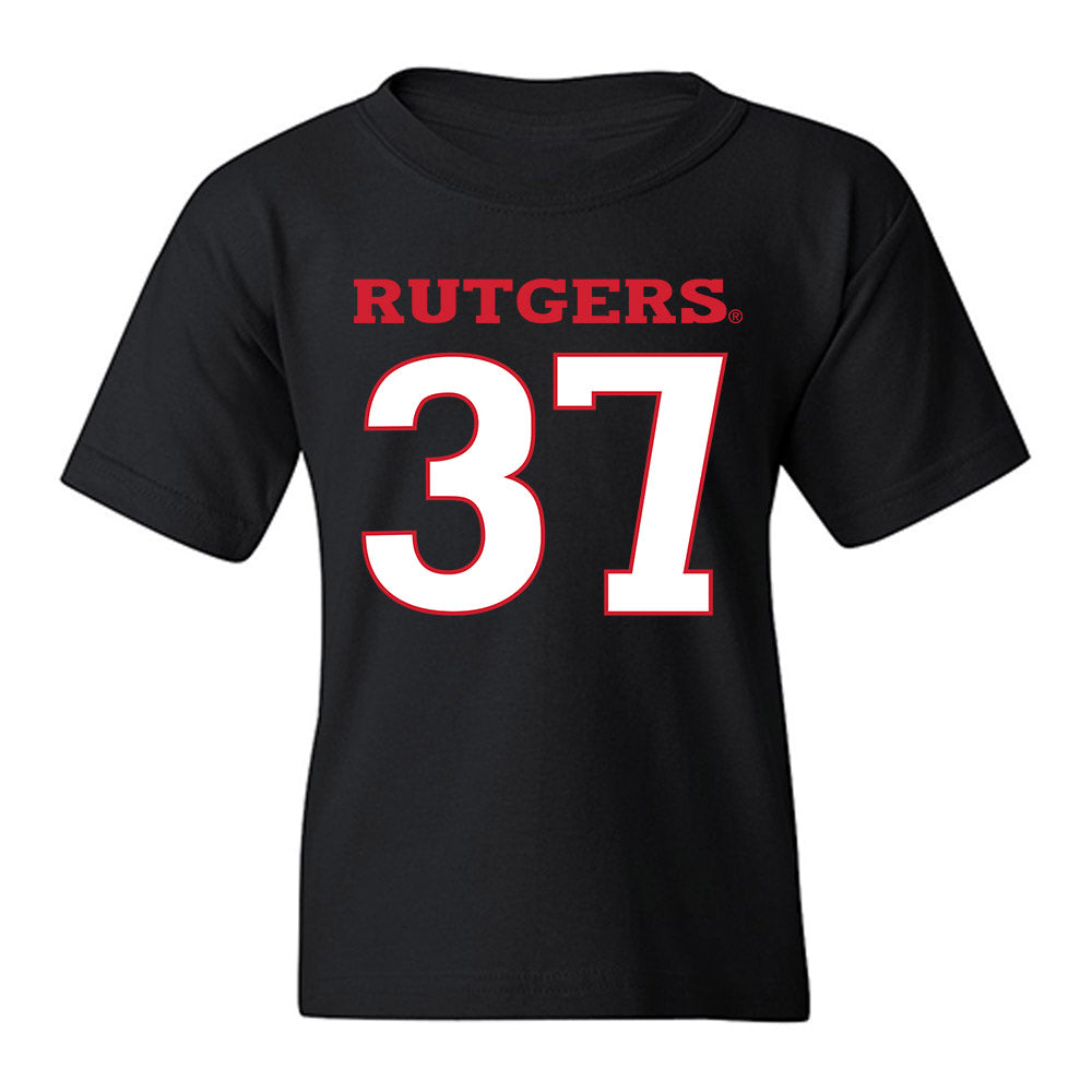 Rutgers - NCAA Football : RJ Wortman Jr - Replica Shersey Youth T-Shirt-0