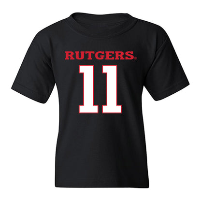 Rutgers - NCAA Softball : Mia Mitchell - Replica Shersey Youth T-Shirt-0