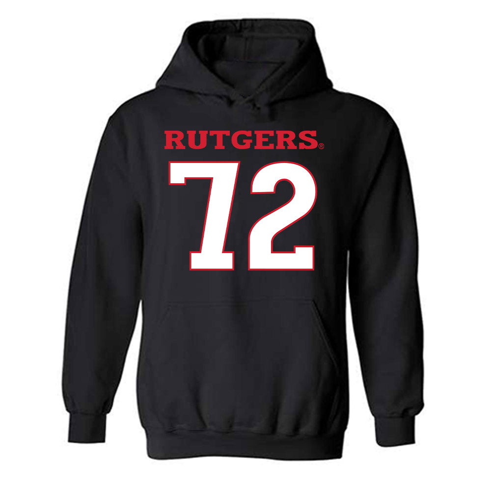 Rutgers - NCAA Football : Jayden Elijah - Replica Shersey Hooded Sweatshirt-0