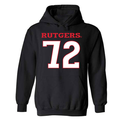 Rutgers - NCAA Football : Jayden Elijah - Replica Shersey Hooded Sweatshirt-0