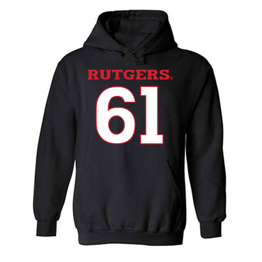 Rutgers - NCAA Football : Emir Stinette - Replica Shersey Hooded Sweatshirt-0