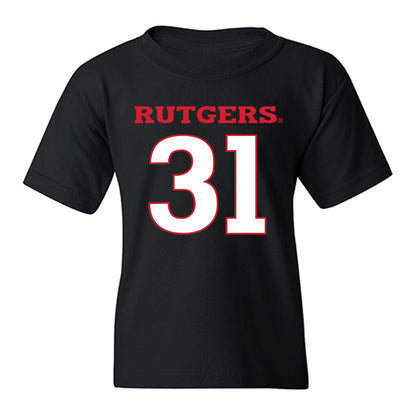Rutgers - NCAA Baseball : Quinten Perilli - Replica Shersey Youth T-Shirt-0
