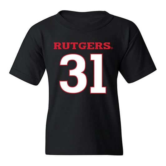 Rutgers - NCAA Baseball : Quinten Perilli - Replica Shersey Youth T-Shirt-0