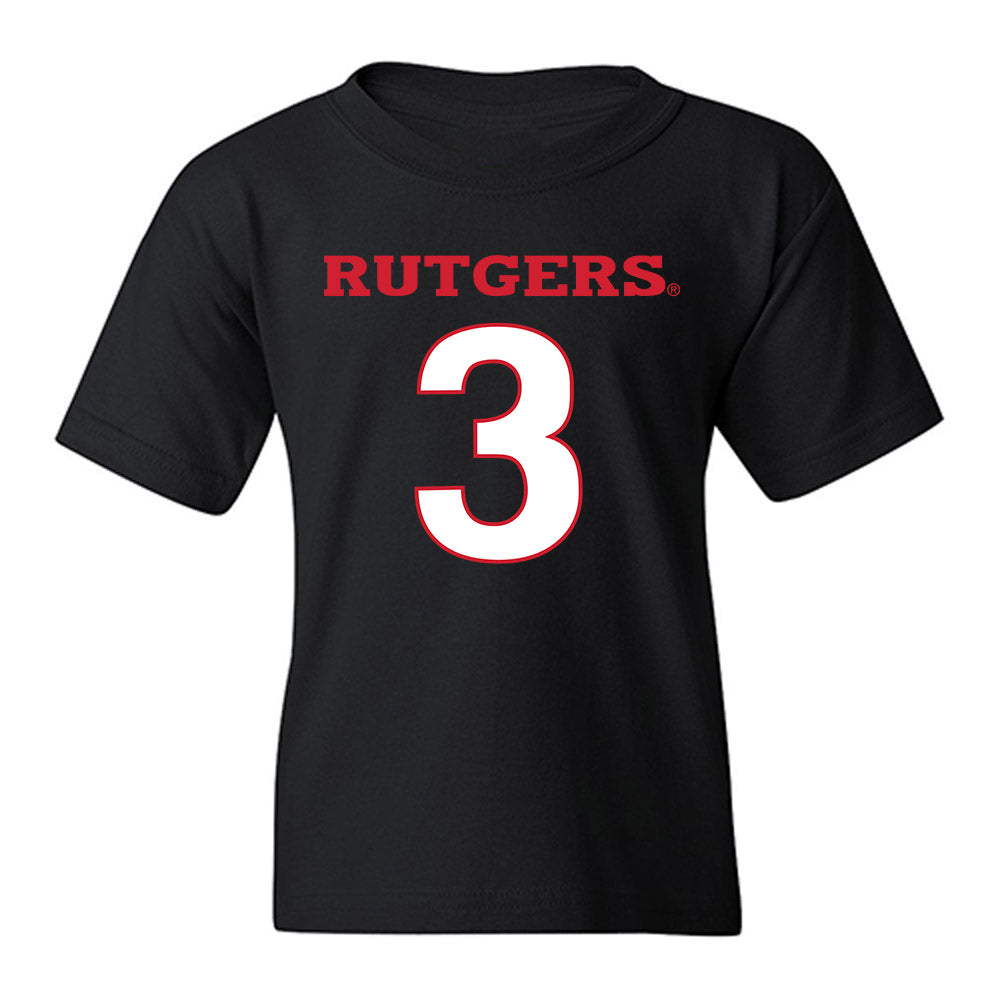 Rutgers - NCAA Women's Soccer : Lilia Calvert - Replica Shersey Youth T-Shirt-0