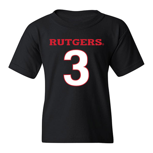 Rutgers - NCAA Women's Soccer : Lilia Calvert - Replica Shersey Youth T-Shirt-0