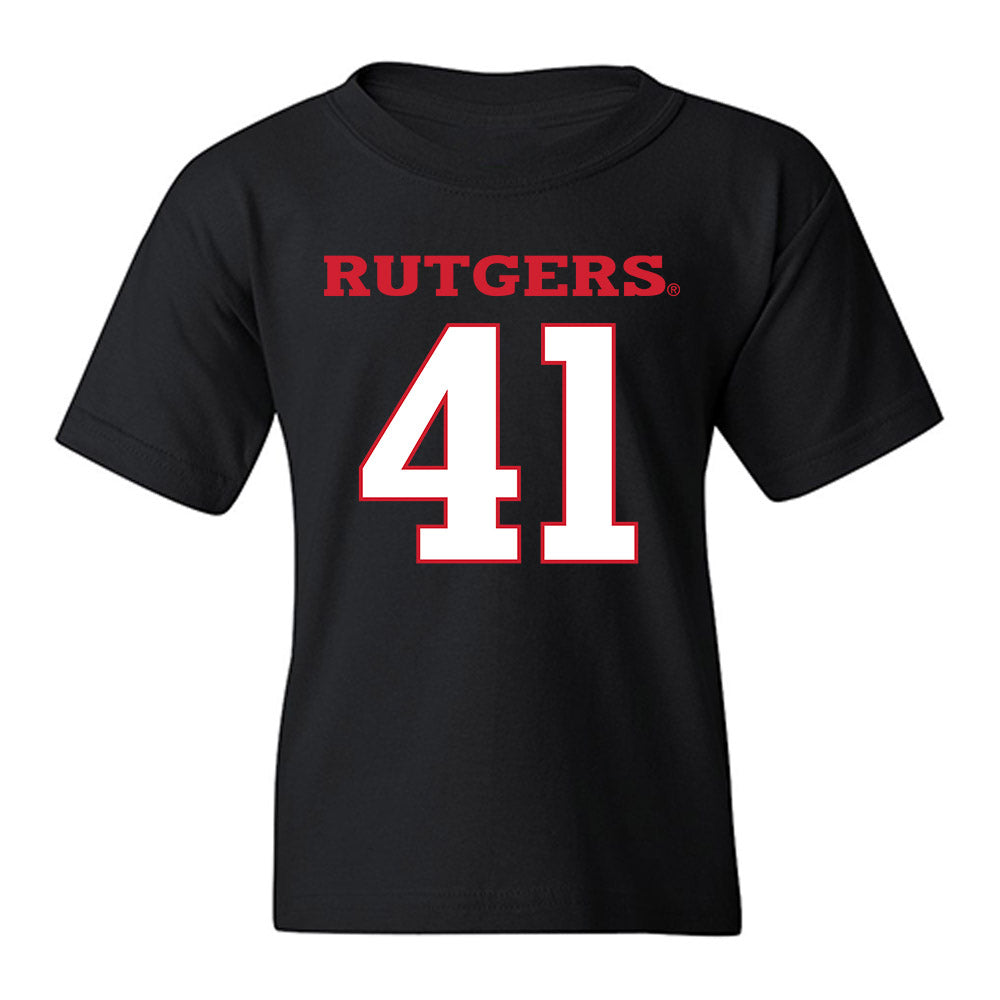 Rutgers - NCAA Football : Riley Wingate - Replica Shersey Youth T-Shirt-0