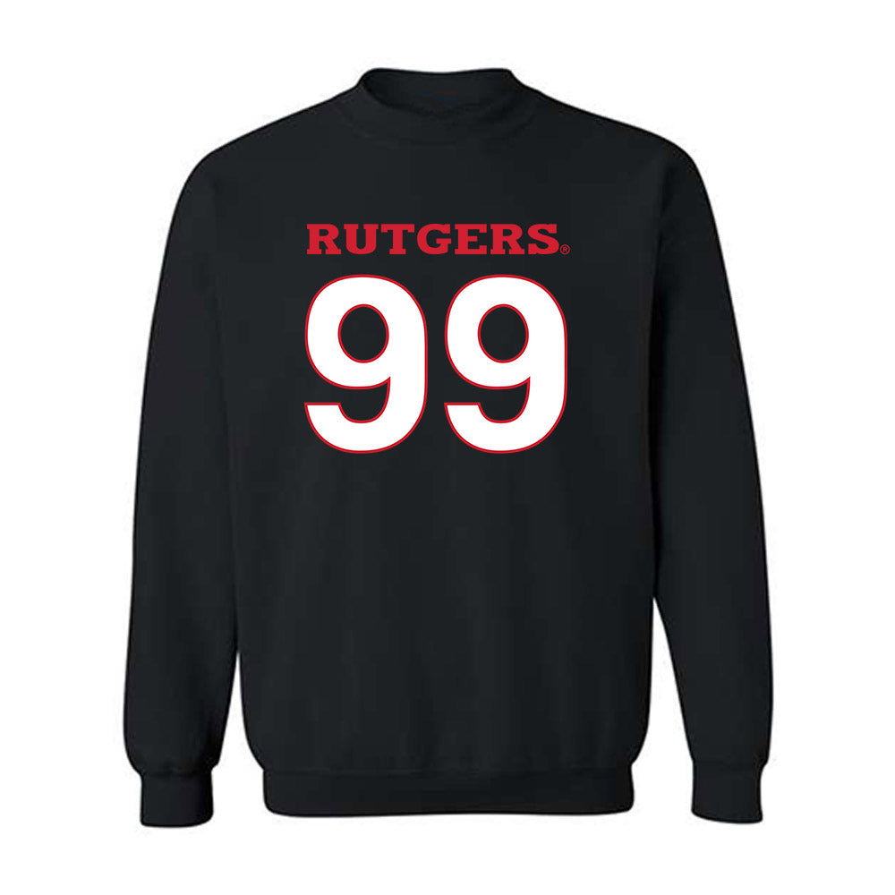 Rutgers - NCAA Football : Rondarius Porter - Replica Shersey Crewneck Sweatshirt-0
