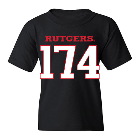 Rutgers - NCAA Wrestling : Nate Blanchette - Replica Shersey Youth T-Shirt-0