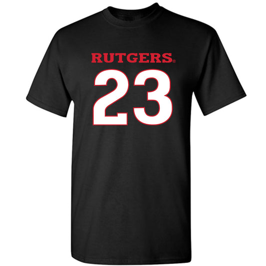 Rutgers - NCAA Football : Isaiah Deloatch - Replica Shersey T-Shirt-0