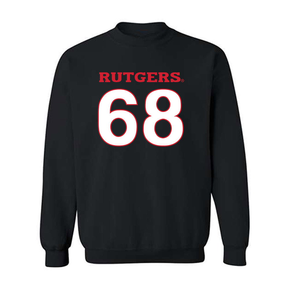 Rutgers - NCAA Football : Matthew Murri - Replica Shersey Crewneck Sweatshirt-0