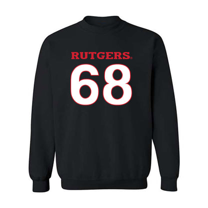 Rutgers - NCAA Football : Matthew Murri - Replica Shersey Crewneck Sweatshirt-0