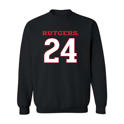 Rutgers - NCAA Football : Benjamin Rothhaar - Replica Shersey Crewneck Sweatshirt-0