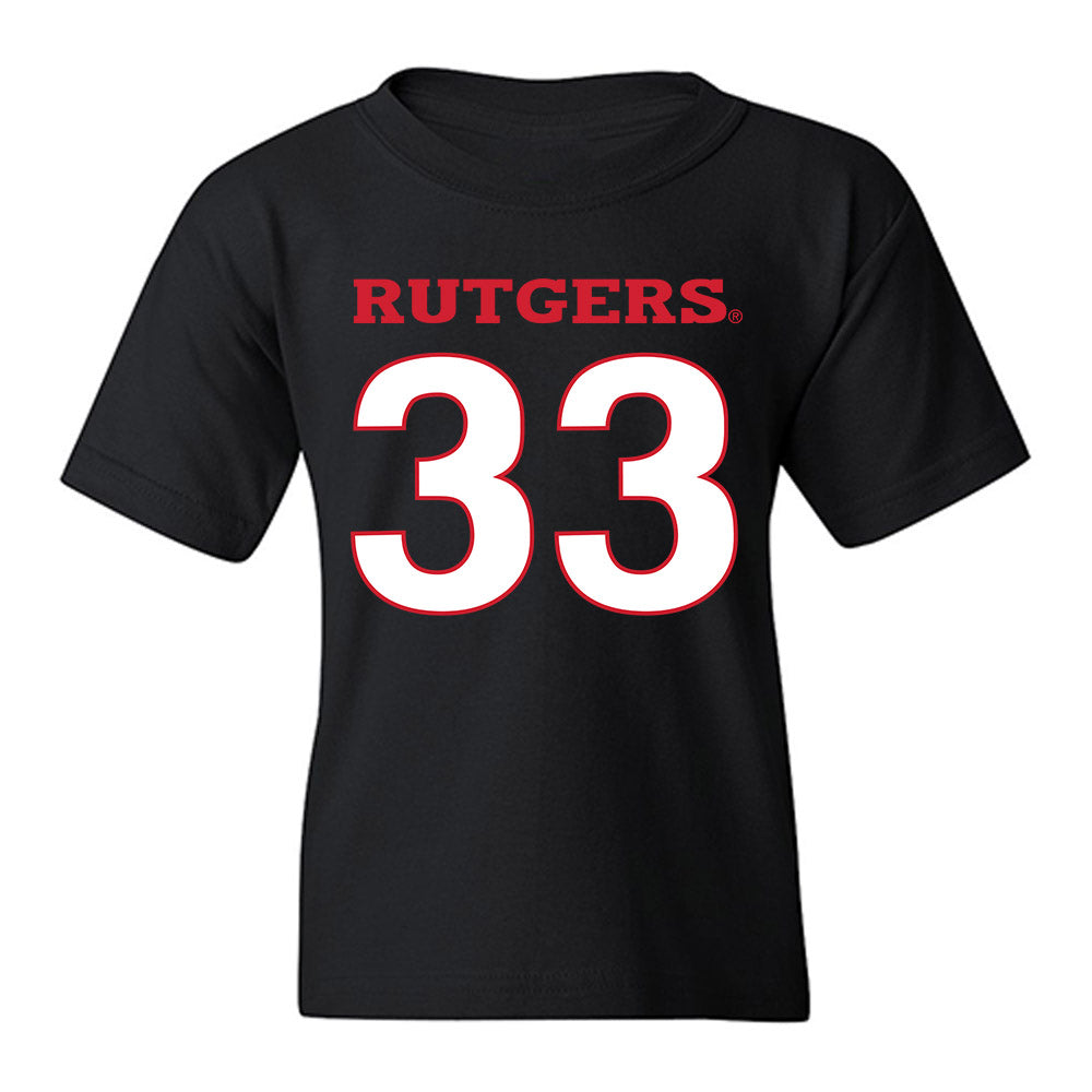 Rutgers - NCAA Softball : Desiree Trudel - Replica Shersey Youth T-Shirt-0
