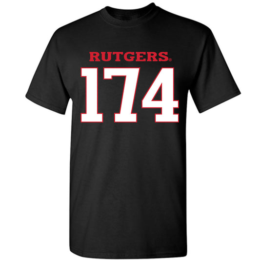 Rutgers - NCAA Wrestling : Nate Blanchette - Replica Shersey T-Shirt-0