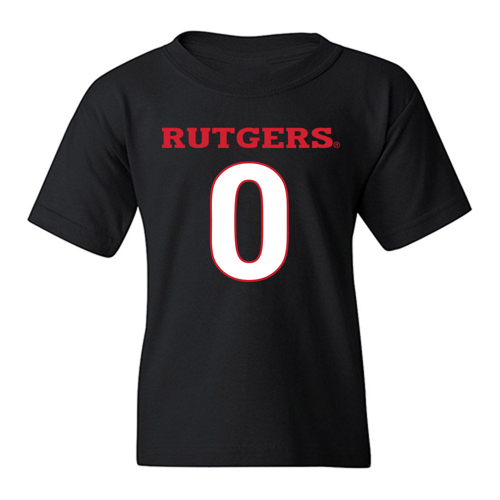 Rutgers - NCAA Men's Lacrosse : Jj Aiello - Replica Shersey Youth T-Shirt-0