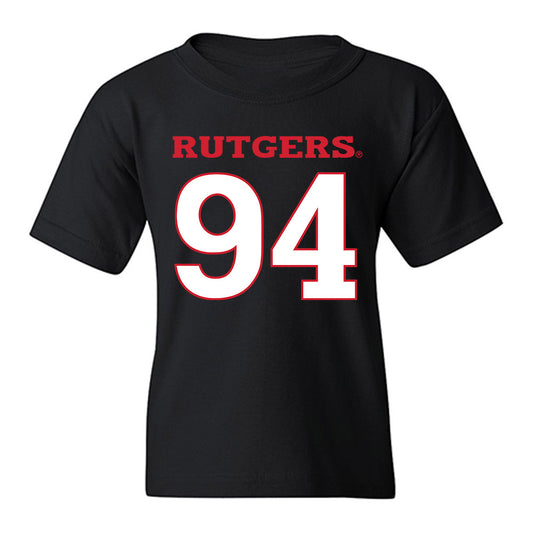 Rutgers - NCAA Football : Jdan Burnett - Replica Shersey Youth T-Shirt-0