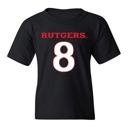 Rutgers - NCAA Baseball : Garrett Shapiro - Replica Shersey Youth T-Shirt-0