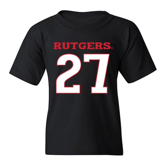Rutgers - NCAA Baseball : Gabe Rivera - Replica Shersey Youth T-Shirt-0