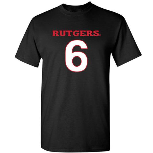 Rutgers - NCAA Baseball : Pablo Santos - Replica Shersey T-Shirt-0