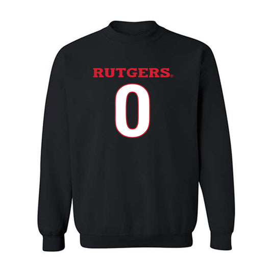Rutgers - NCAA Women's Volleyball : Aspen Maxwell - Replica Shersey Crewneck Sweatshirt-0