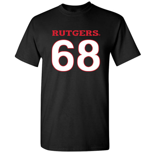 Rutgers - NCAA Football : Ryder Langsdale - Replica Shersey T-Shirt-0