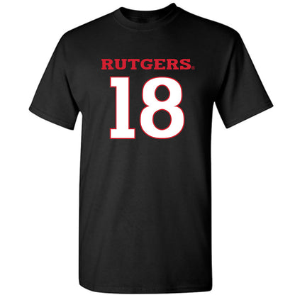 Rutgers - NCAA Softball : Siera Hoekstra - Replica Shersey T-Shirt-0