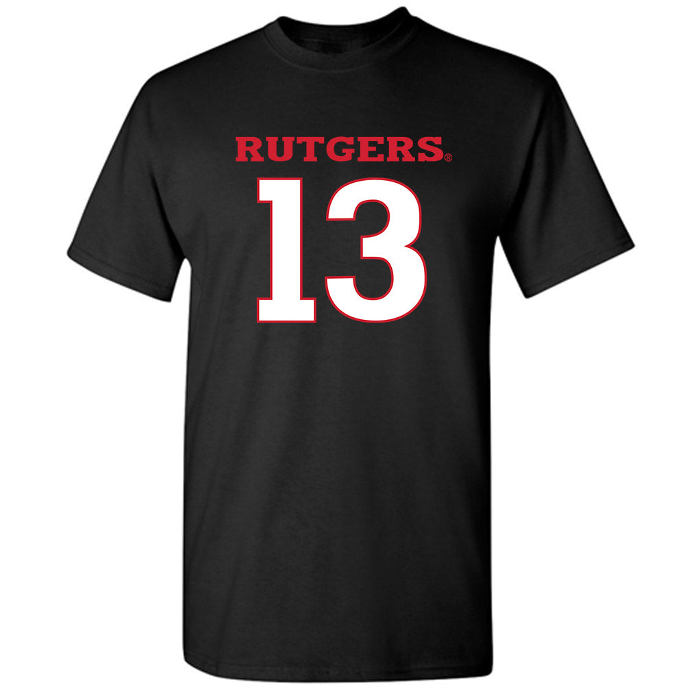 Rutgers - NCAA Women's Soccer : Audrey Cain - Replica Shersey T-Shirt-0