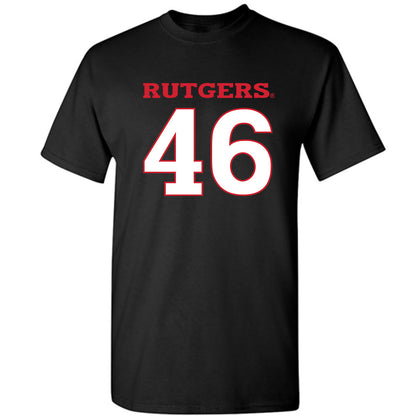 Rutgers - NCAA Baseball : Kevin Novobilsky - Replica Shersey T-Shirt-0