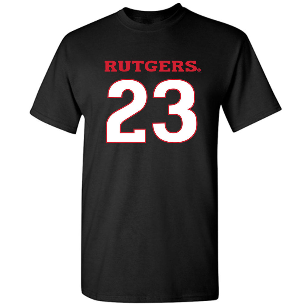 Rutgers - NCAA Men's Lacrosse : Andrew Macheca - Replica Shersey T-Shirt-0
