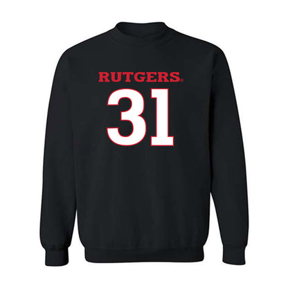 Rutgers - NCAA Football : Sebastian Cruz - Replica Shersey Crewneck Sweatshirt-0