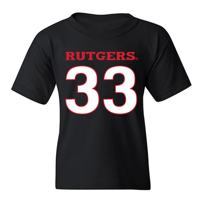 Rutgers - NCAA Football : John Insinga - Replica Shersey Youth T-Shirt-0