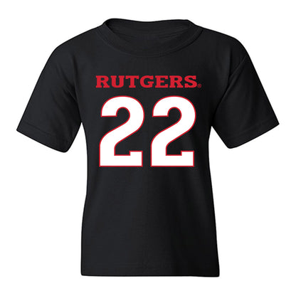 Rutgers - NCAA Football : Michael Clayton - Replica Shersey Youth T-Shirt-0