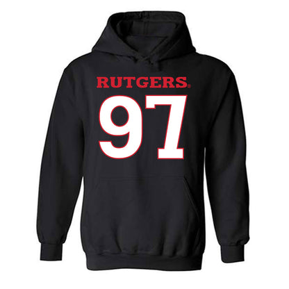 Rutgers - NCAA Football : Rinaldo Callaway III - Replica Shersey Hooded Sweatshirt-0
