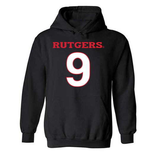 Rutgers - NCAA Football : Clay Thevenin - Replica Shersey Hooded Sweatshirt-0