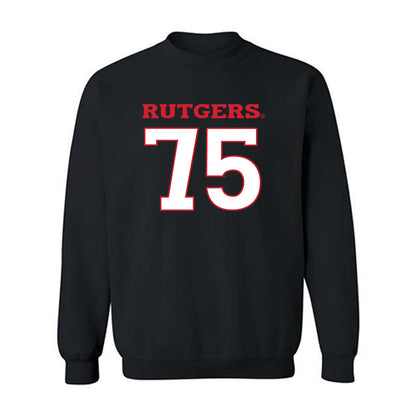 Rutgers - NCAA Football : Raynor Andrews - Replica Shersey Crewneck Sweatshirt-0