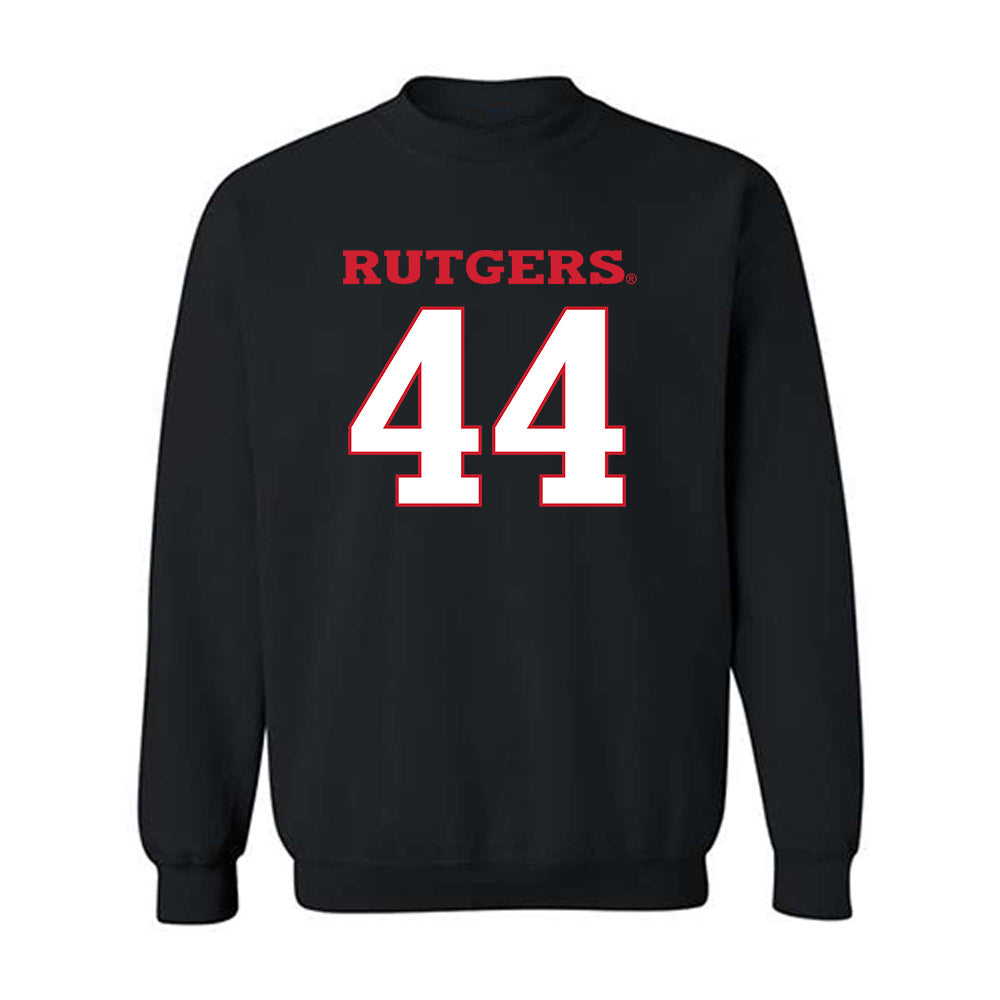 Rutgers - NCAA Football : Tariq Hayer - Replica Shersey Crewneck Sweatshirt-0