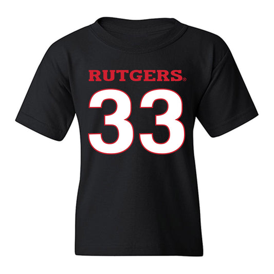 Rutgers - NCAA Women's Basketball : Kennedy Brandt - Replica Shersey Youth T-Shirt-0