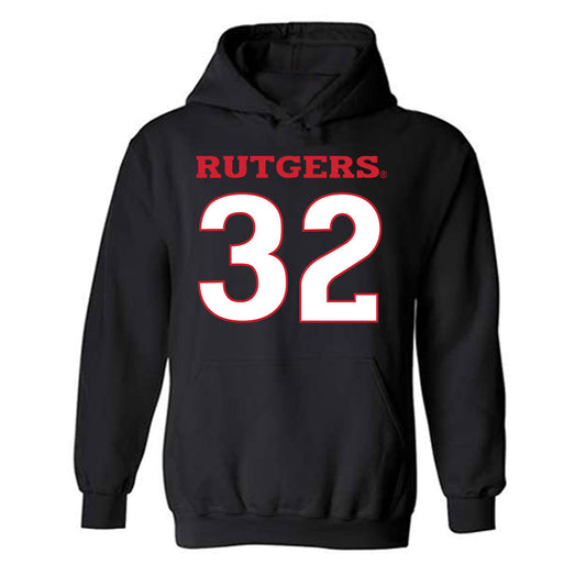 Rutgers - NCAA Football : Brandon Murray - Replica Shersey Hooded Sweatshirt-0