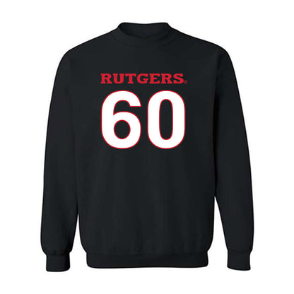 Rutgers - NCAA Football : Logan Anthony - Replica Shersey Crewneck Sweatshirt-0