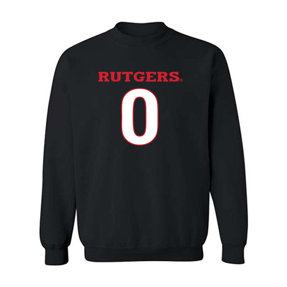 Rutgers - NCAA Women's Lacrosse : Madelyn Morris - Replica Shersey Crewneck Sweatshirt-0