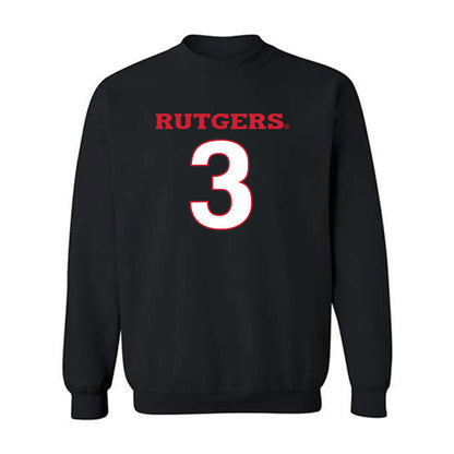 Rutgers - NCAA Football : Tanner Raymond - Replica Shersey Crewneck Sweatshirt-0