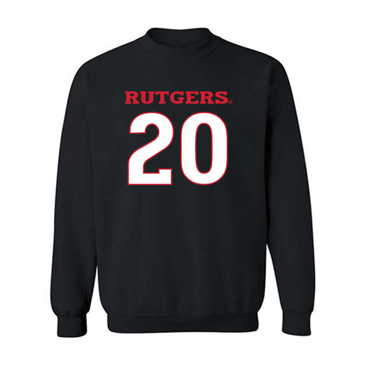 Rutgers - NCAA Women's Lacrosse : Kayleigh Coughlin - Replica Shersey Crewneck Sweatshirt-0