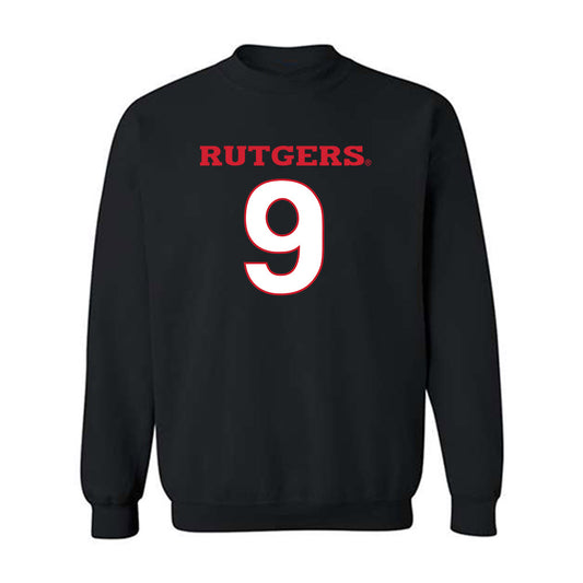 Rutgers - NCAA Softball : Stephanie Kraska - Replica Shersey Crewneck Sweatshirt-0