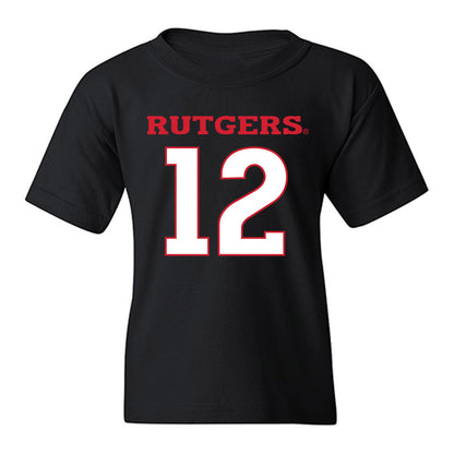 Rutgers - NCAA Softball : Laurelai DePew - Replica Shersey Youth T-Shirt-0