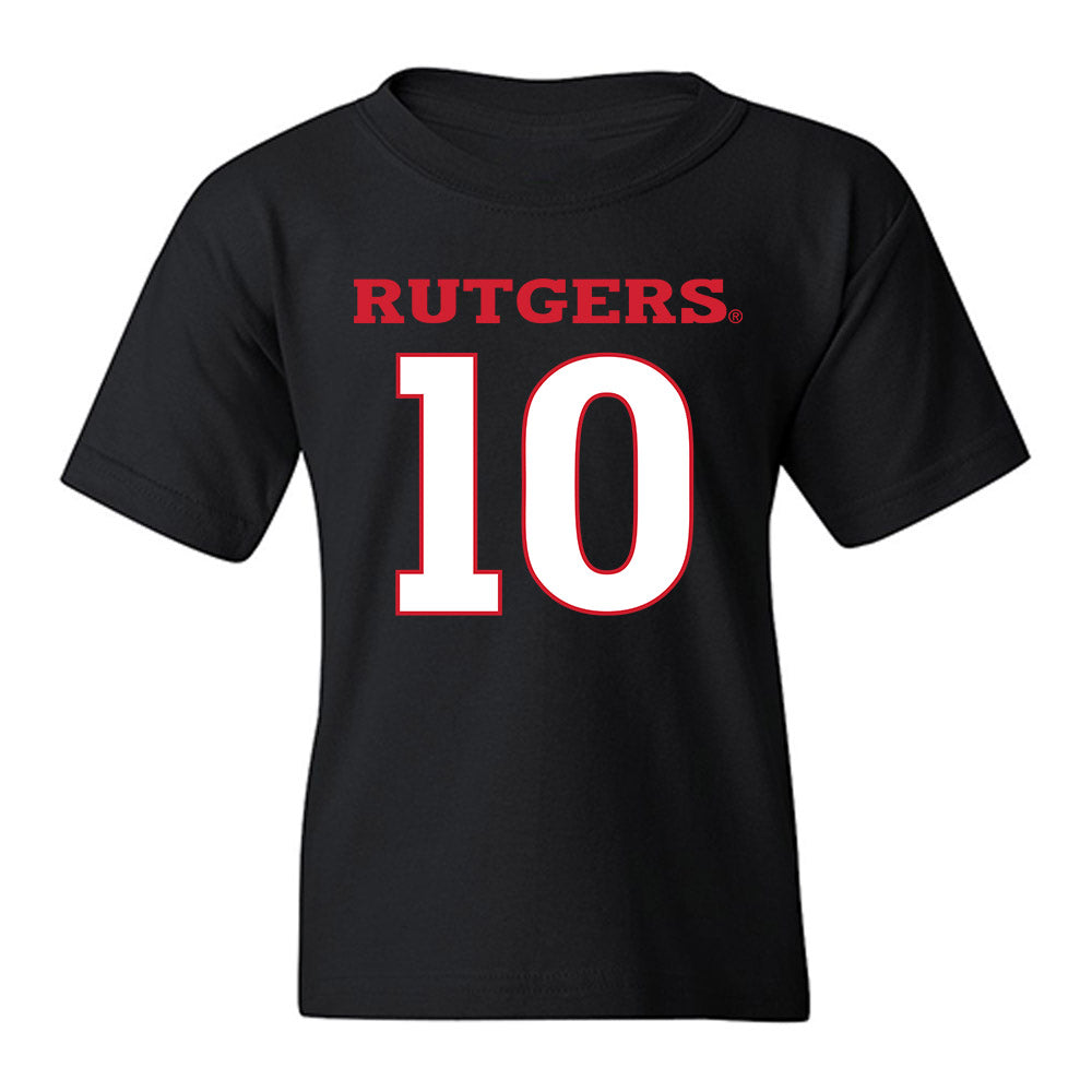 Rutgers - NCAA Football : Ty Morris - Replica Shersey Youth T-Shirt-0