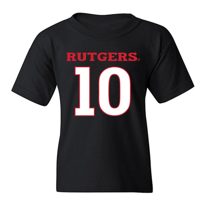 Rutgers - NCAA Football : Ty Morris - Replica Shersey Youth T-Shirt-0