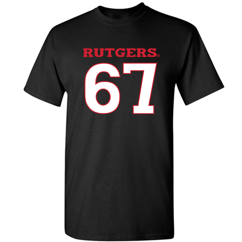 Rutgers - NCAA Football : Christopher Vigna - Replica Shersey T-Shirt-0
