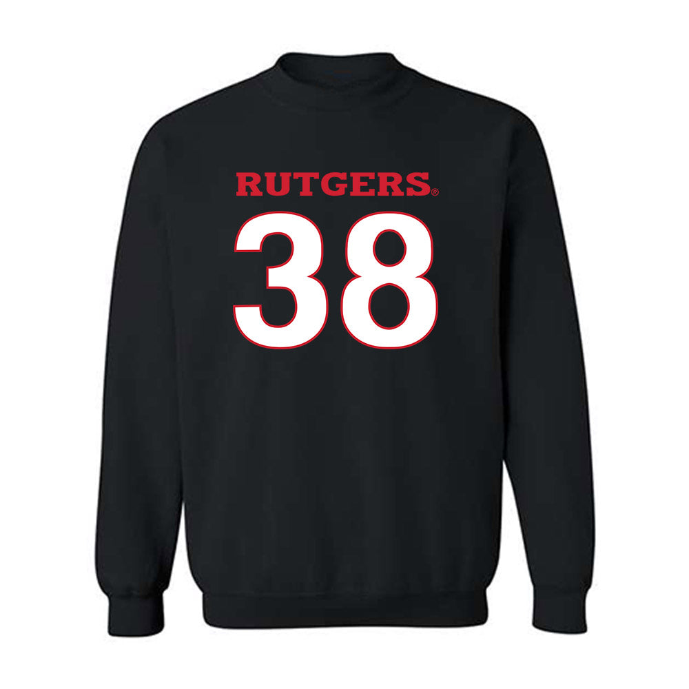 Rutgers - NCAA Football : Joey Kopec III - Replica Shersey Crewneck Sweatshirt-0