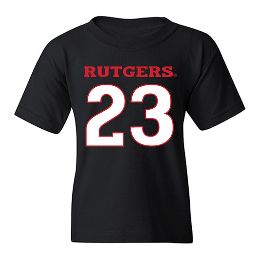 Rutgers - NCAA Men's Lacrosse : Andrew Macheca - Replica Shersey Youth T-Shirt-0