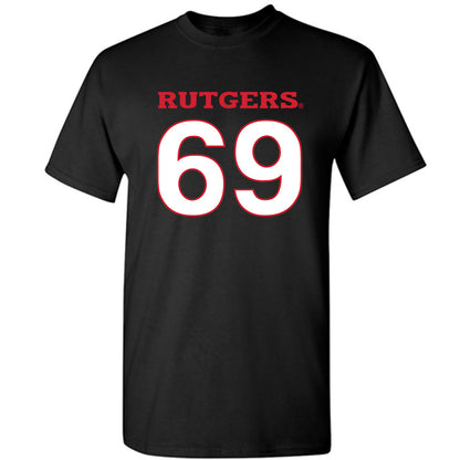 Rutgers - NCAA Football : Kwabena Asamoah - Replica Shersey T-Shirt-0